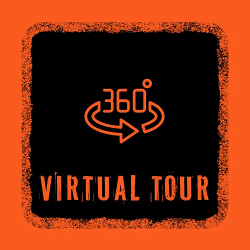 Virtual tour of a property with interactive 360-degree views for potential buyers